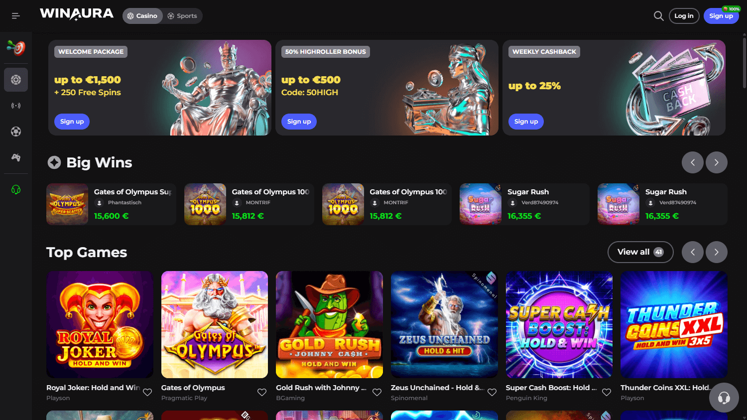 WinAura Screenshot